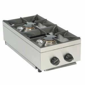 2 burner lpg hob mobile catering equipment