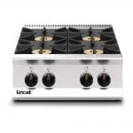 propane gas 4 burner boiling top catering equipment