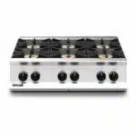 propane gas 6 burner-boiling top catering equipment