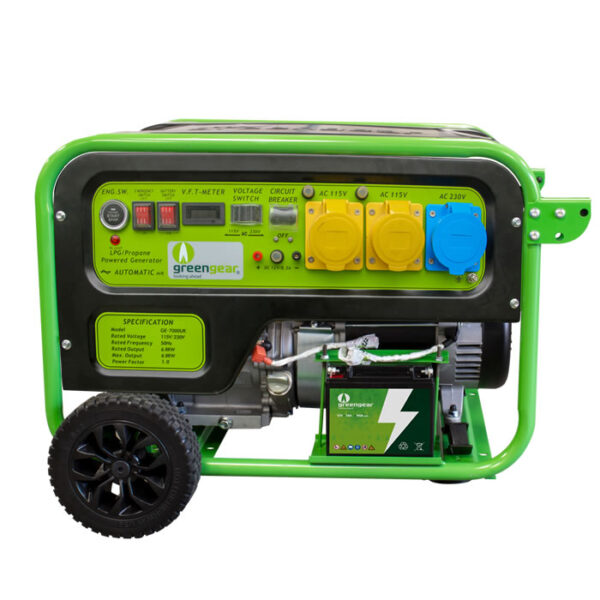 5kw lpg generator