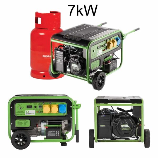 lpg gas generator 7kw