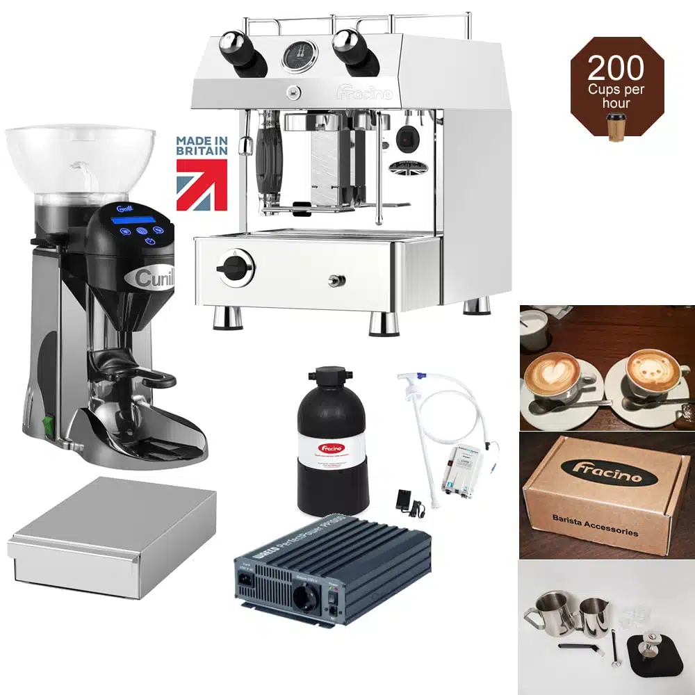 start mobile coffee business lpg coffee machine