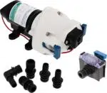 Flojet R3526144D 12V Water Pump + Strainer