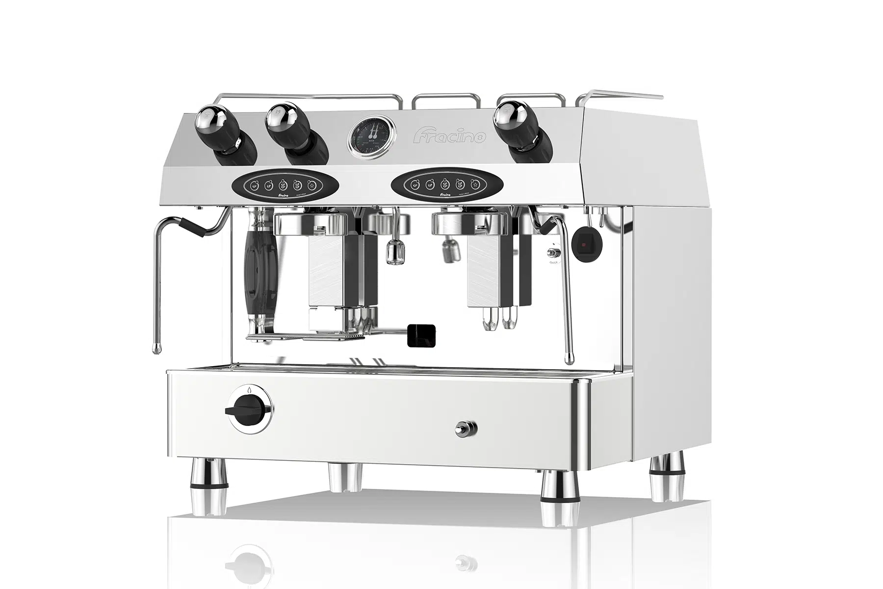 Gas coffee machine used in a mobile coffee business.