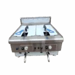 Countertop Gas Fryer Twin Tank 14L x 2 LPG Infernus - Image 2